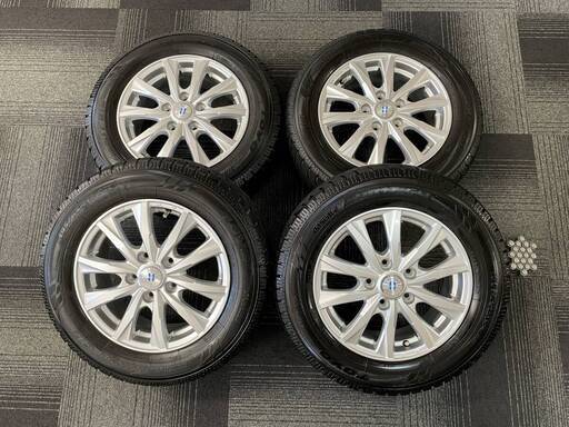 ☆スタッドレスタイヤホイールセット　195/65R15　ナット付き☆