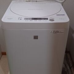 2018年製 シャープ洗濯機 ES-G4E5 4.8kg