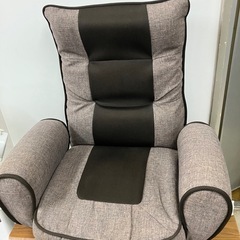 N2408-496 DCMダイキ リクライニング座椅子 動作確認...