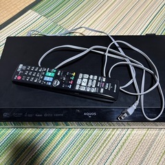 【ジャンク】AQUOSブルーレイディスクレコーダーの画像