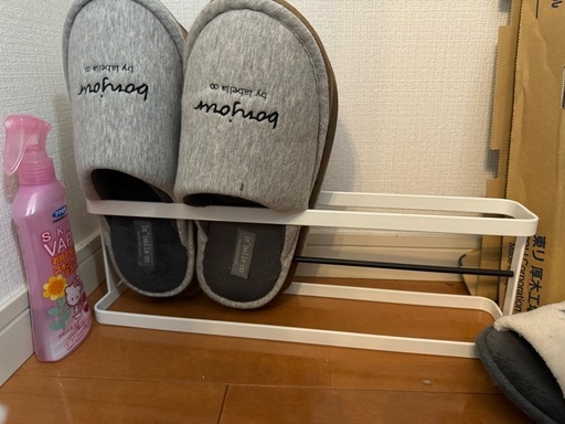 スリッパ保管とスリッパ