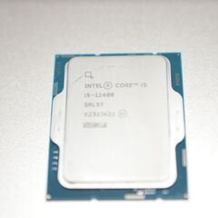 中古良品 intel Core i5-12400 動作品（外し品）送料無料