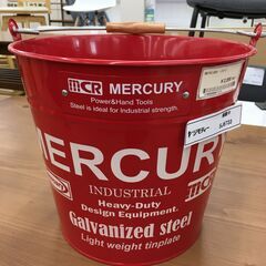★ジモティ割あり★ MERCURY バケツ 赤　レッド クリーニ...