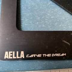 　AELLA ショートナンバープレートホルダーの画像