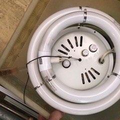 和室に照明器具の画像