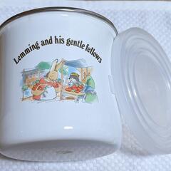 新品ホーローシュガーストッカー