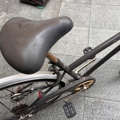 自転車　26インチ　黒の画像