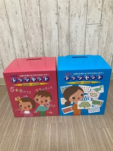 0歳から5歳の右脳を目覚めさせる七田式ドッツセット