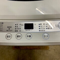 【美品】大阪送料無料★3か月保障付き★洗濯機★2019年★ヤマダ★6kg★YWM-T60A1★S-54の画像