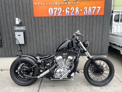 ★即決70万円　スティード400 車検付き！フルカスタム！ホンダ　スティード　セル1 実働車　アメリカン