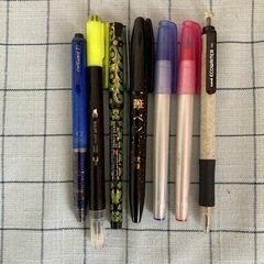 【文具】ペン7本セットC