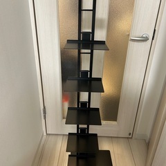 『21500円相当』ルネセイコウ 6段 タワーシェルフ ブラック