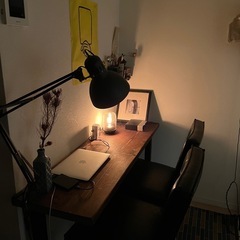 IKEA  ワークランプ(手前のライトになります)
