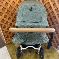 【愛品館江戸川店】エアバギー プレミアモデル グラデーションモカ 三輪ベビーカー2017年製 ID：110-024938-007の画像