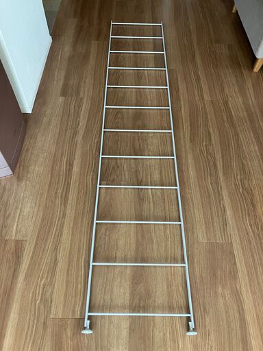 【無印良品】スチールユニットシェルフ・追加用帆立２点・特大・グレー