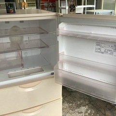 【リサイクルサービス八光】2003年製　HITACHI　3ドア冷蔵庫　R-22RYK(CS)の画像