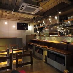 飲食店イタリアンバーでのホールスタッフ（調理補助・接客）