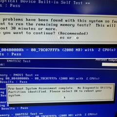 DELL デスクトップパソコン Windows７ 通電、作動確認 ＨDDパーツ取りなどにの画像