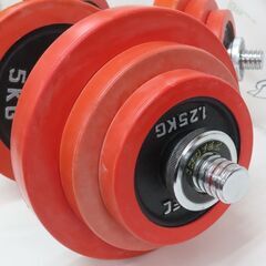 ♪IROTEC/アイロテック ダンベル 20kg×2＝40kg 札幌♪の画像