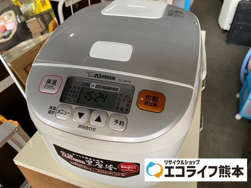 2021年製　象印　マイコン炊飯ジャー　10合　NL-DA18