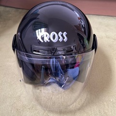 お話中バイクヘルメット