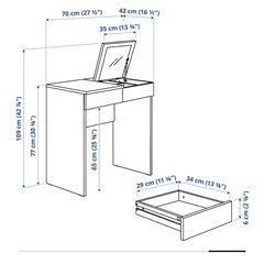 IKEA ドレッサー 【ブリムネス】の画像