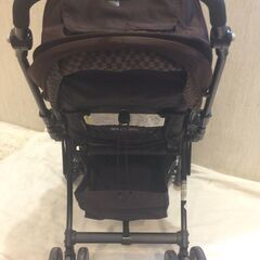 ☆371☆Combi コンビ ディアクラッセ　オート4キャス　XY-500　ブラウンジルコン　ベビーカー　赤ちゃん　お散歩の画像