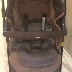 ☆371☆Combi コンビ ディアクラッセ　オート4キャス　XY-500　ブラウンジルコン　ベビーカー　赤ちゃん　お散歩の画像