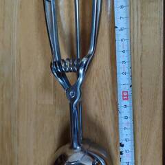 値下格安🟡未使用🟡アイスクリームディッシャー 🟡パール金属★の画像