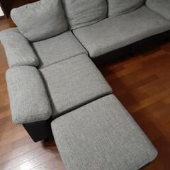 楽天１位★自由自在レイアウト★カウチソファー★外して洗えるカバー仕様の画像