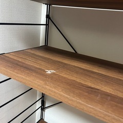【美品】アイアンウッドシェルフの画像
