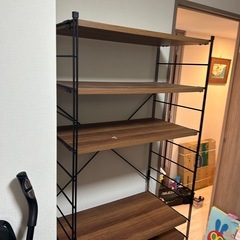 【美品】アイアンウッドシェルフの画像