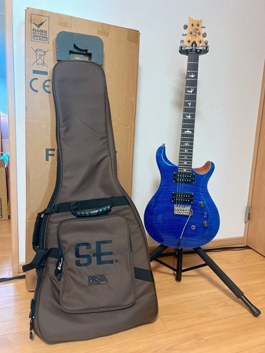 PRS SE Custom 24-08-Faded Blue【木目選定品】