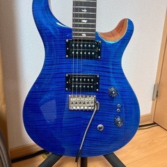 PRS SE Custom 24-08-Faded Blue【木目選定品】の画像