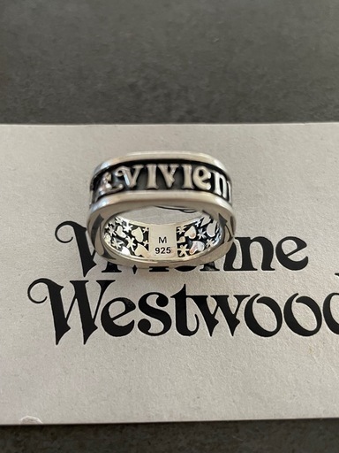 ヴィヴィアンウエストウッド　指輪 リング 925刻印　M925 約14号　レディース　メンズ　Vivienne Westwood 