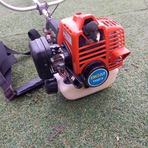 福岡 宗像市BIGM BC200T その2 マルヤマ実働動作確認済刈払機草刈機2