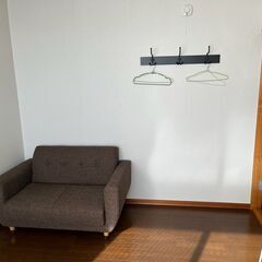 【現地でお引き取り頂ける方限定】2人かけソファーベッド