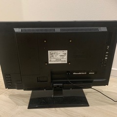 テレビ　モニター　22V型地上デジタルフルハイビジョンの画像