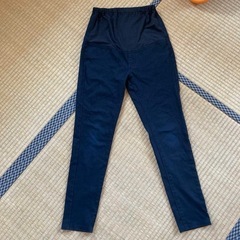 マタニティ　レギンス　パンツ　スキニー　グレー　ブラック　セットの画像