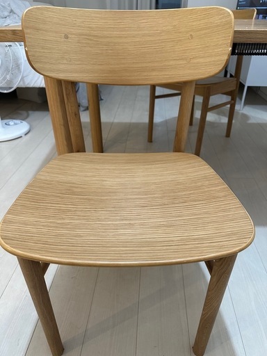 無印良品ダイニングテーブル、椅子