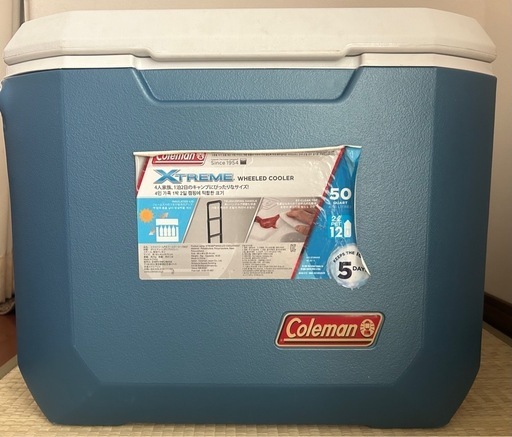 Coleman エクストリームホイールクーラー 50QT