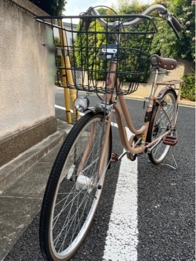 ママチャリ(カバー付き) 26インチ ギア付き