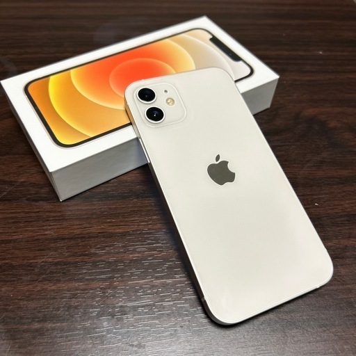 美品】iPhone12 64GB ホワイト 美品】iPhone12 64gb ホワイト