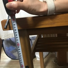 棚付きテーブルの画像