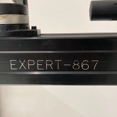 （直接引取のみ）カメラ 撮影用 カメラスタンド EXPERT-867 ゴールデン光機 マンフロット 雲台 3つ付きの画像