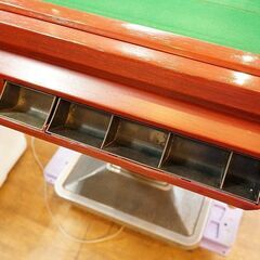 (Y)北大前! 札幌 引取 Matsuoka マツオカメカトロニクス 全自動麻雀卓 センチュリーNEXT M-21 牌2セット付属 動作確認済み 札幌市内近郊限定 2049120の画像