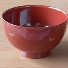 ◆ペア汁椀　2客セット　未使用保管品◆No4の画像