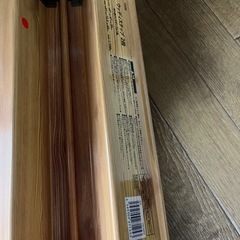 美品⭐︎2段脚立⭐︎おしゃれな木目調の画像
