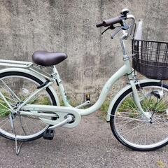 B443 美品★普通自転車★anemone★24インチ★変速無し