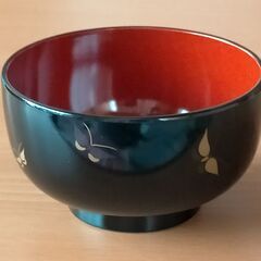 ◆ペア汁椀　2客セット　未使用保管品◆No5の画像